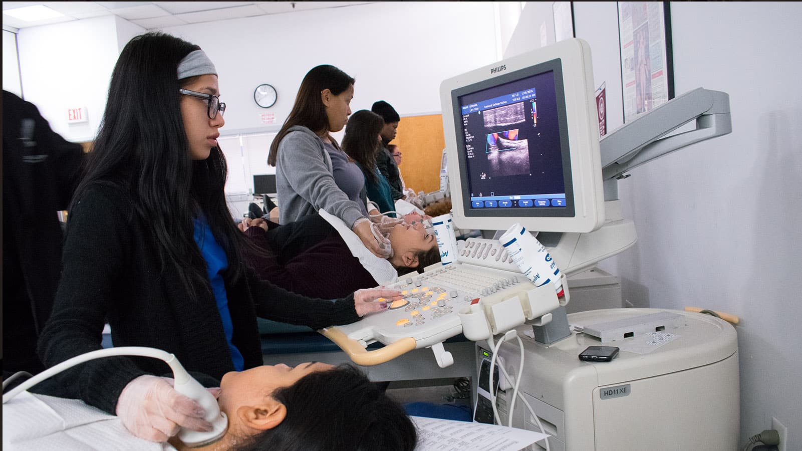 Cardiovascular sonography training